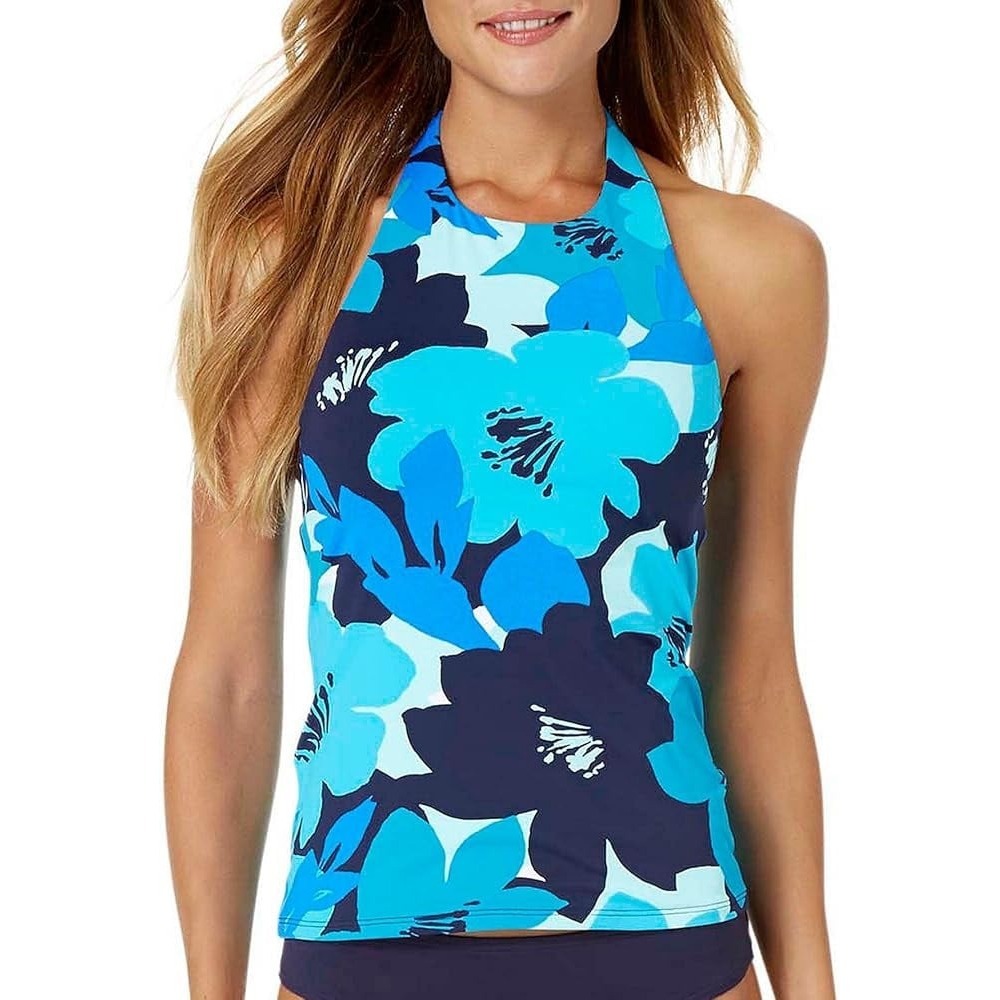 NWT Anne Cole Tankini Full Bloom Tankini Top Plus Size